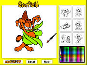 Garfield Cat Coloring Games
