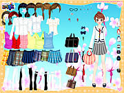 Girls dress up and makeup game