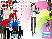 Artist dress-up game