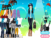 Cute girls dress up game