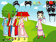 Professional dress-up game
