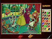 Cinderella coloring games