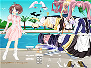 Beautiful Nancy hair cutting game