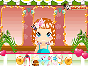 Elegant Nana hair cutting game
