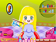 Hair cutting game for girls only