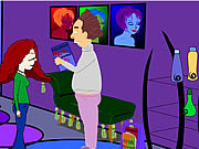 Hair cutting and dress up game