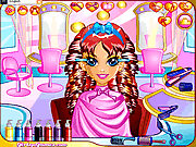 Hair cutting and makeup game