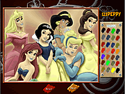 Princesses coloring games