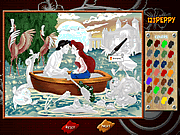 Princess and prince coloring games