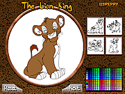 Little cub coloring games