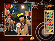 Beautiful Princess Dora Coloring Game