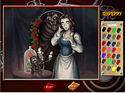 Beauty and the Beast coloring games