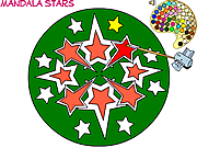 Star coloring games