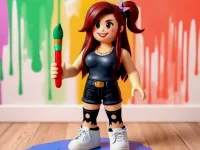 BTS Roblox Coloring image