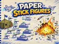 Paper Stick Figures image