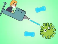 Flying Injection Virus Game image