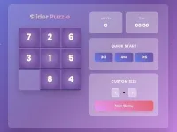 Sliding Number Puzzle &ndash; Classic Brain Teaser image