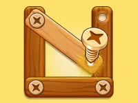 Wood Nuts Bolts Screw image