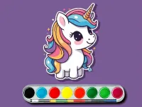 Unicorn Coloring Challenge image