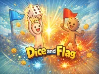 Dice and Flag image