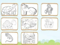 Desert Animals Coloring Book image