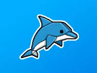 an origami dolphin image