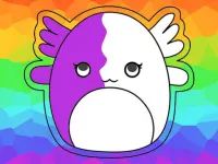 Squishmallow Coloring Book image