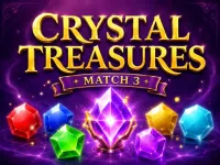 Crystal Treasures: Match 3 image